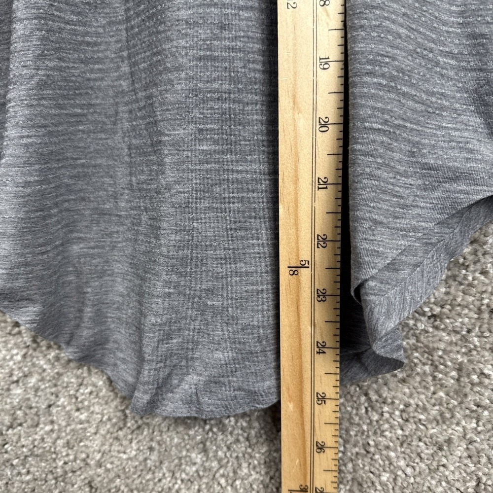 Lululemon Womens XS Heathered Gray Racerback Tank Top Space Dye Athletic - Picture 5 of 6